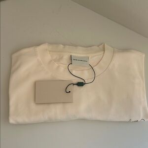 Drole de Monsieur Ivory Crewneck T-Shirt